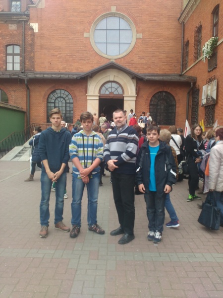 Kluci z 8. a 9. t��dy v Krakov�